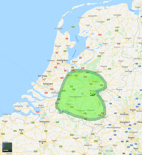robotmaaier laten installeren-werkgebied